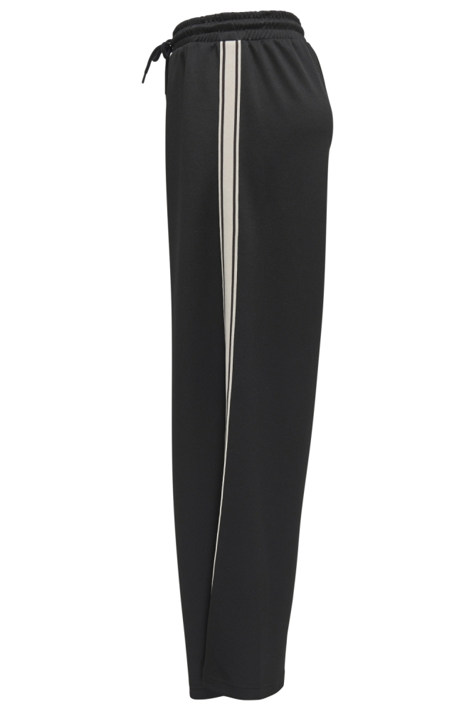 ONLASTA WIDE STRIPE PANTS SWT 15356171 Black/Black/birch stripe